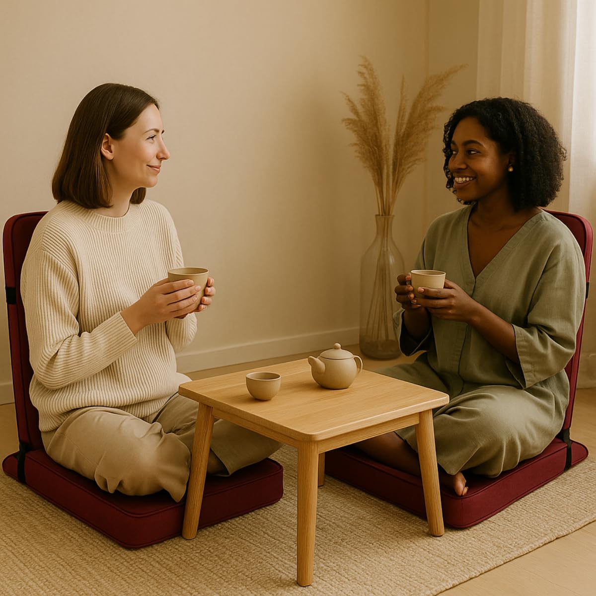Amazon.co.jp: Friends of Meditation リラックス仏陀瞑想チェア